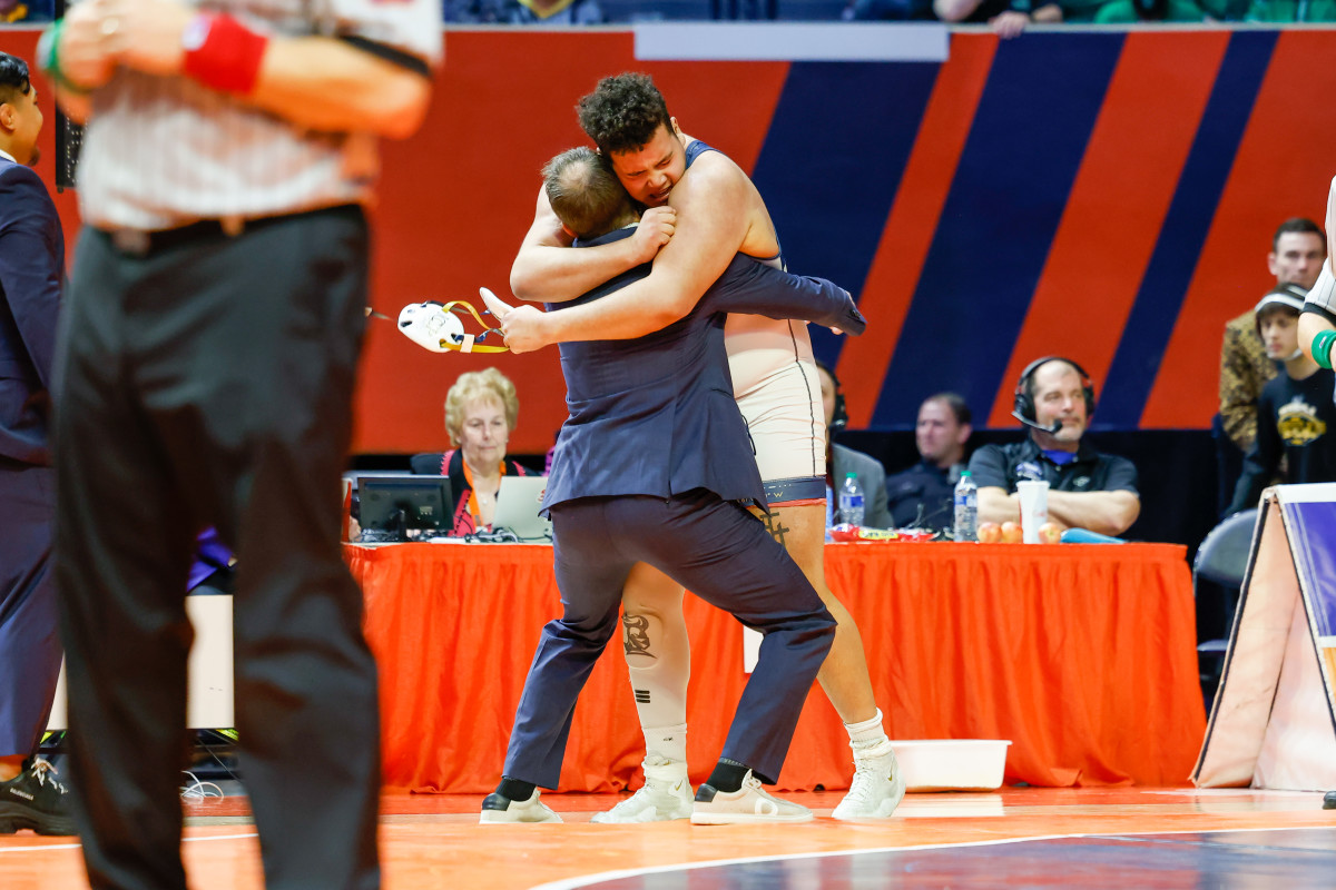 Illinois state wrestling championships February 18 2023 Nate Latsch 15382